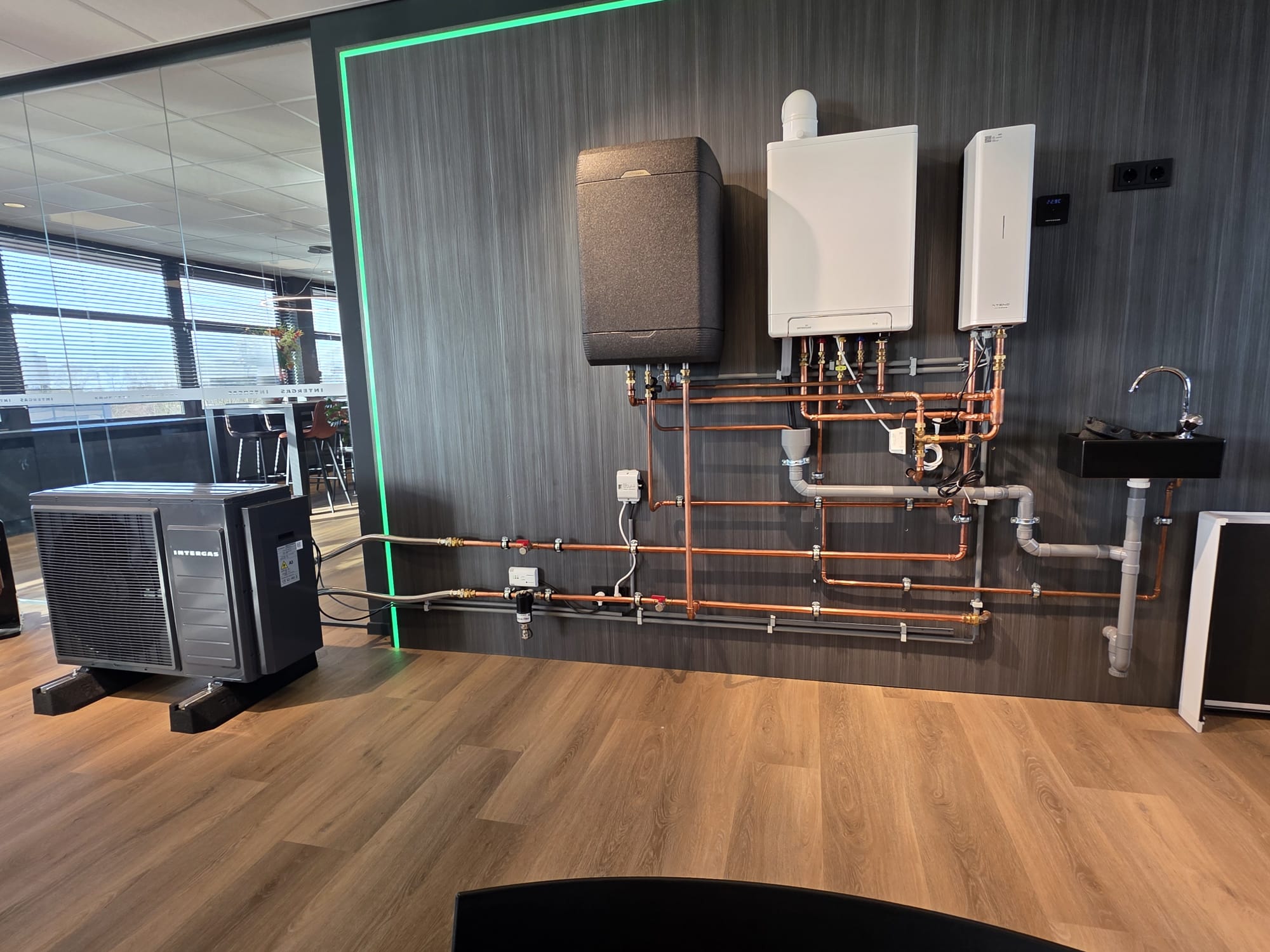 Boiler & warmtepomp combinatie
